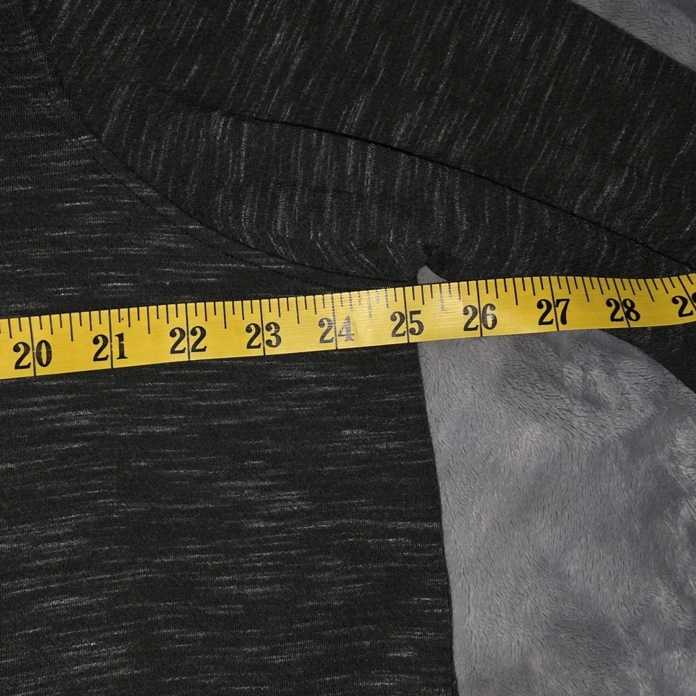 Prana Size 2XL Womens Gray Speckled Long Sleeve Crew Neck‎ Sweatshirt